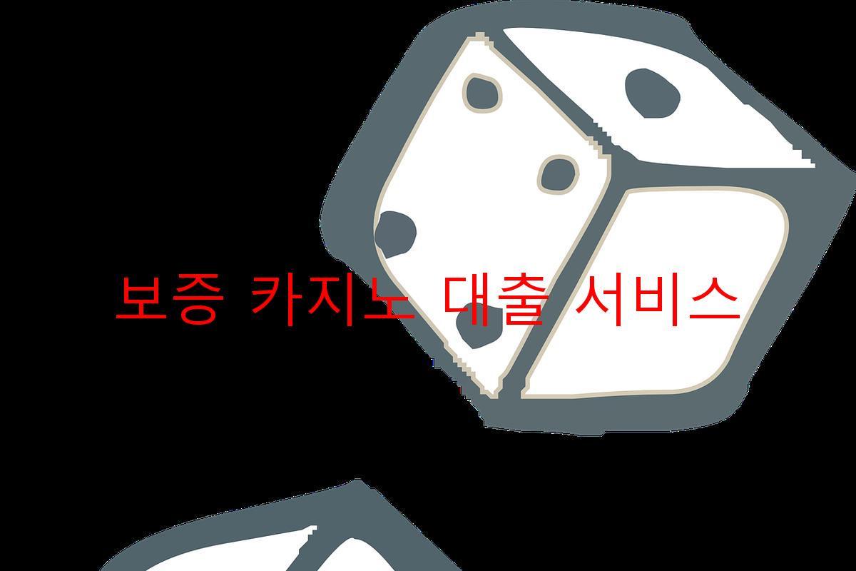 보증 카지노 대출 서비스