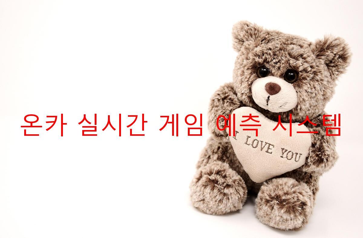 온카 실시간 게임 예측 시스템