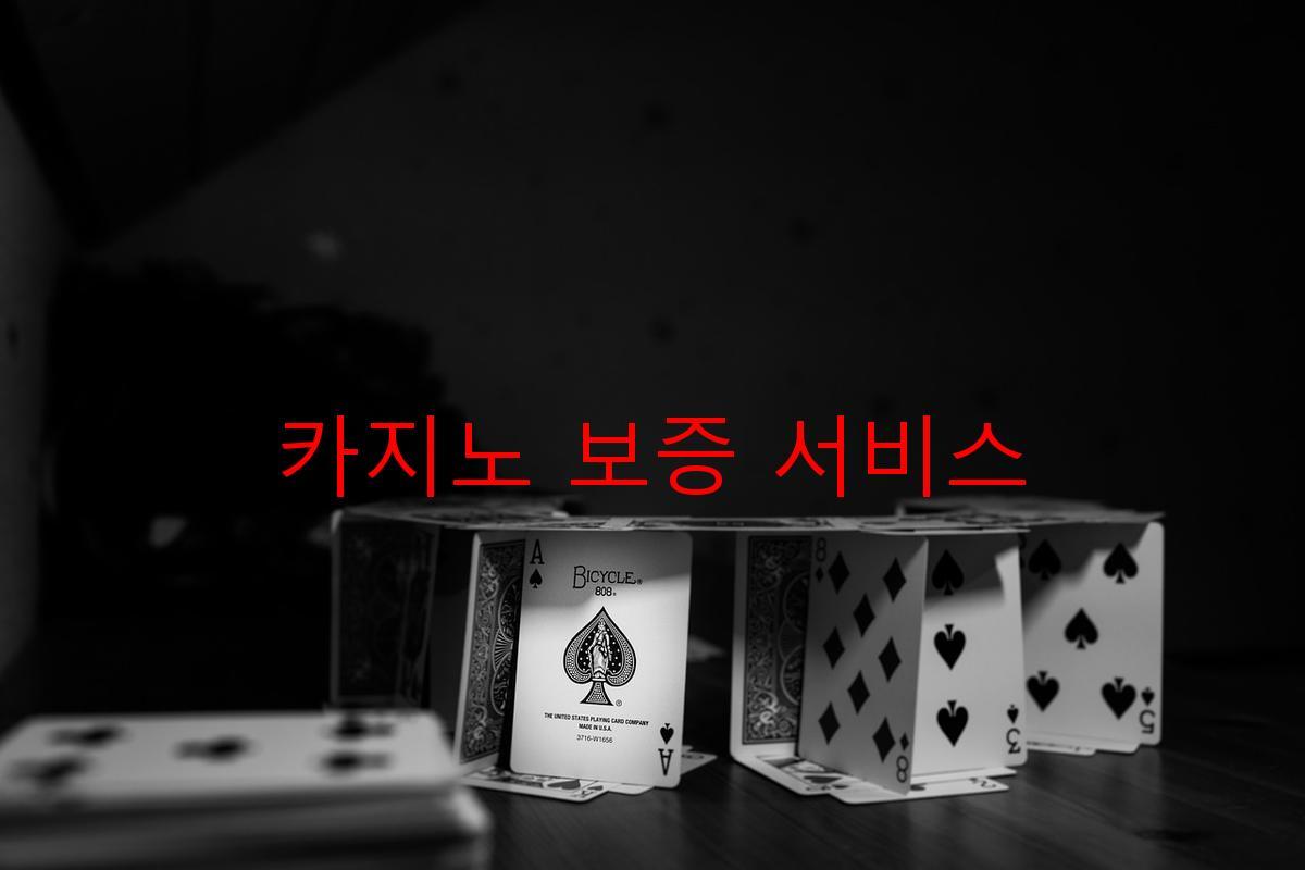 카지노 보증 서비스