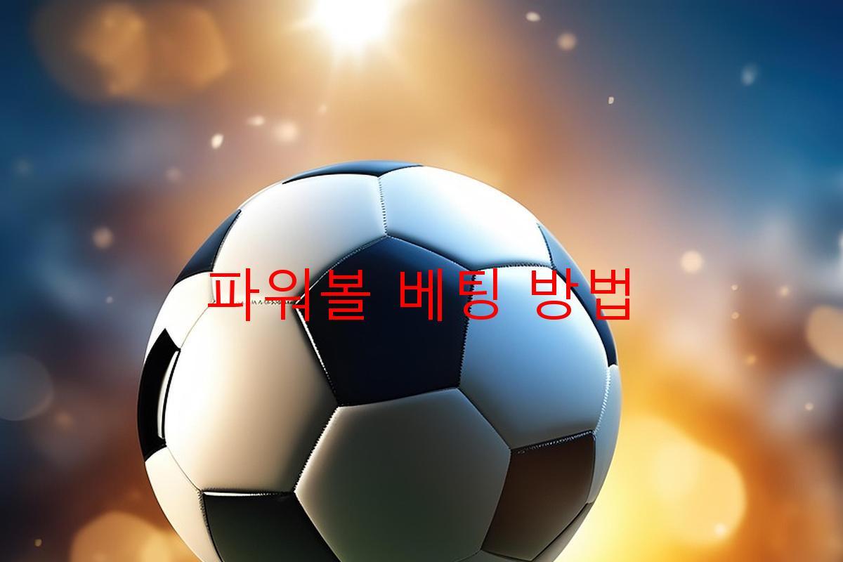 파워볼 베팅 방법