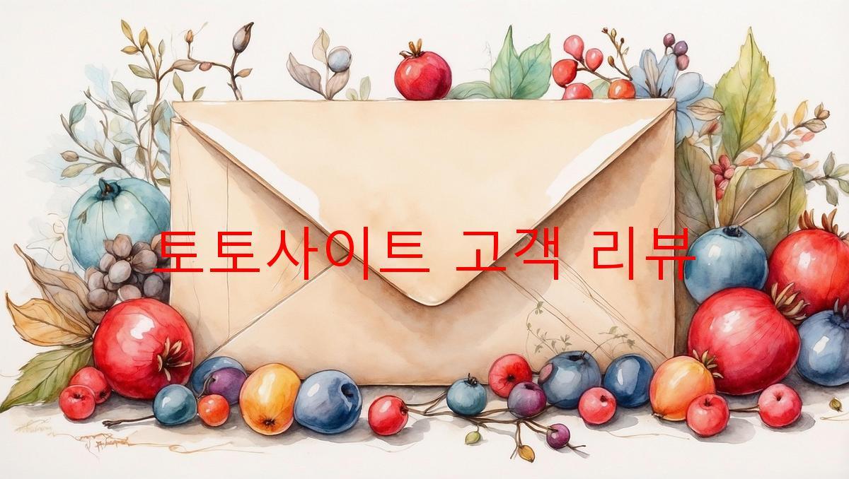 토토사이트 고객 리뷰