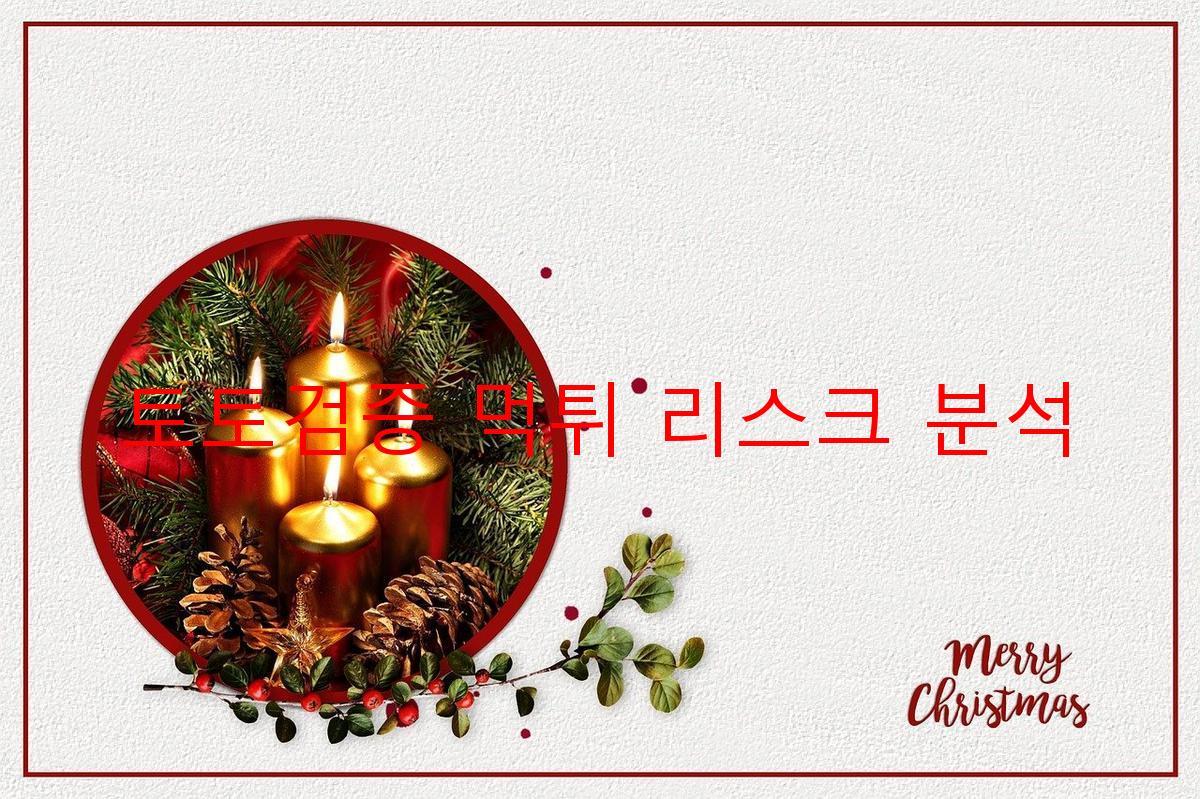 토토검증 먹튀 리스크 분석