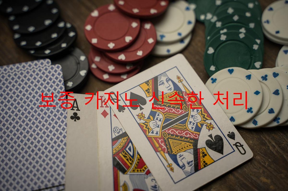 보증 카지노 신속한 처리