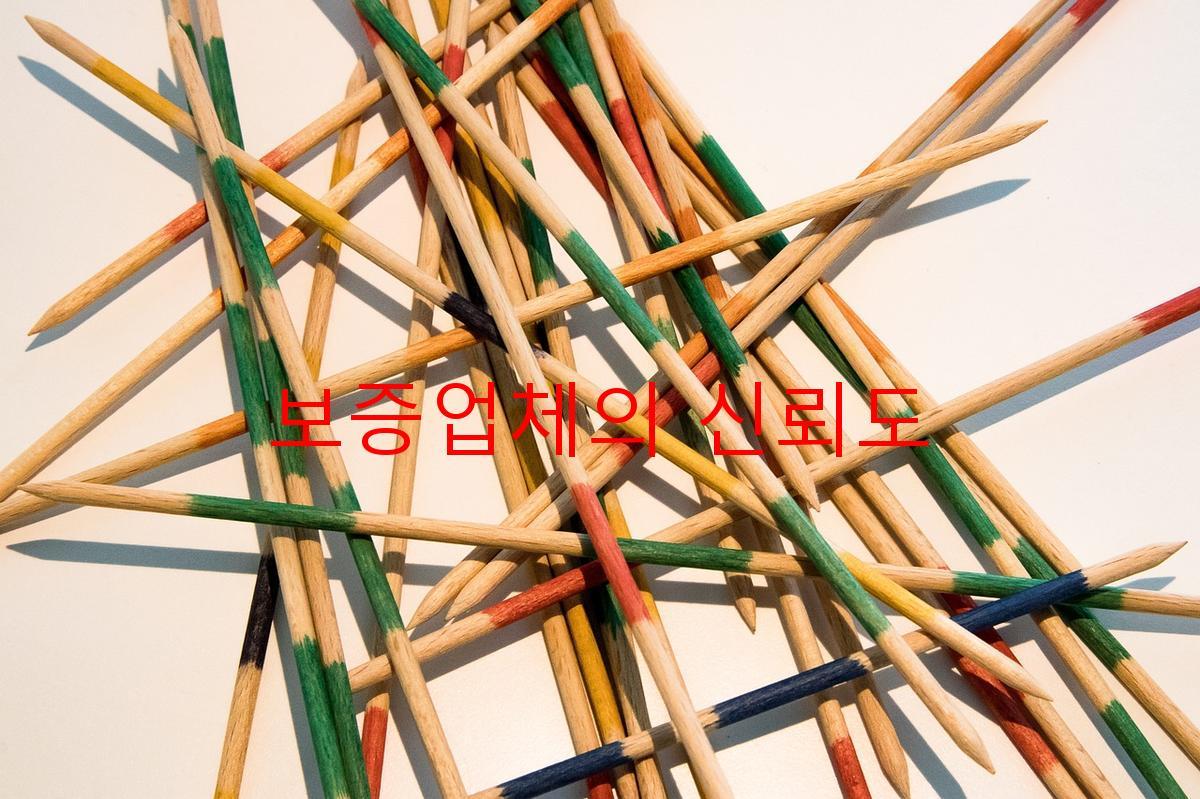 보증업체의 신뢰도