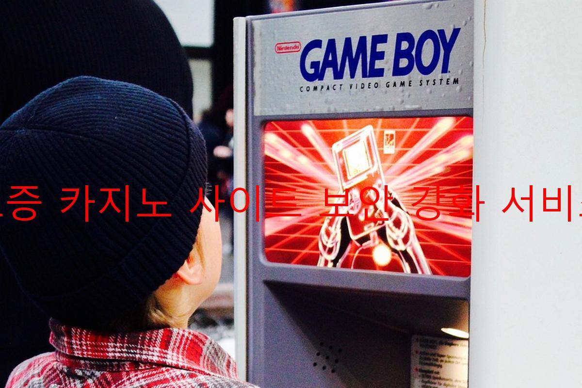 보증 카지노 사이트 보안 강화 서비스