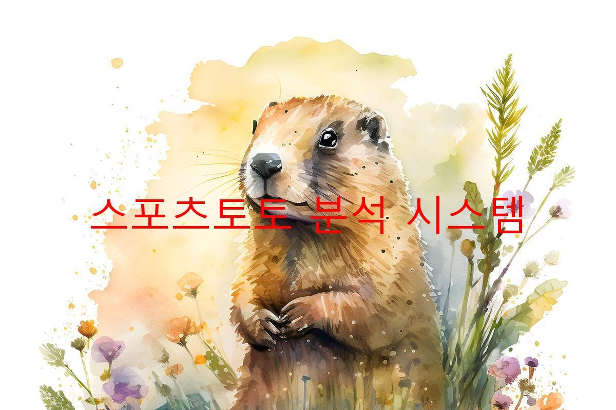 스포츠토토 분석 시스템