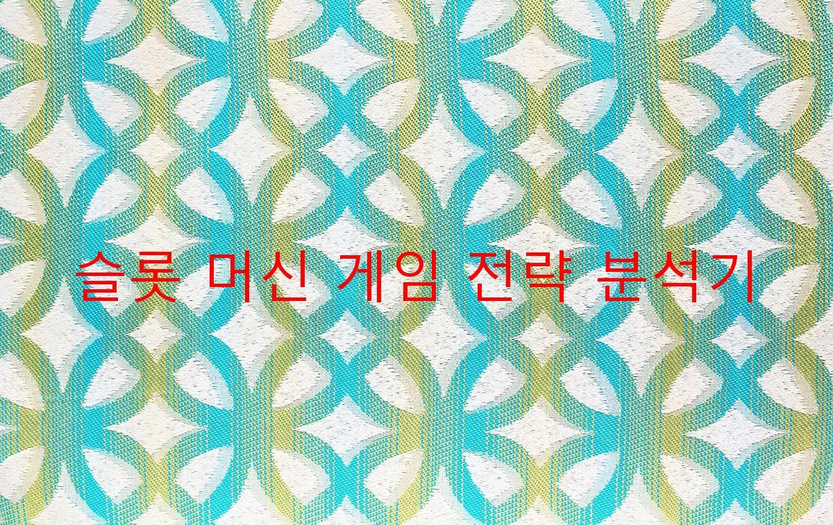 슬롯 머신 게임 전략 분석기