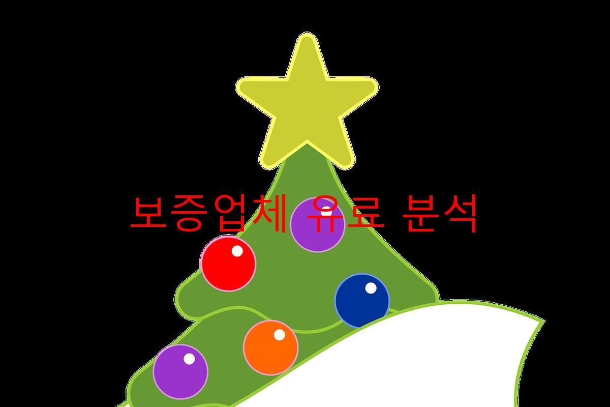 보증업체 유료 분석