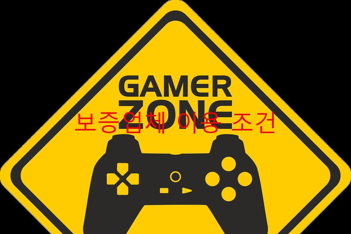 보증업체 이용 조건