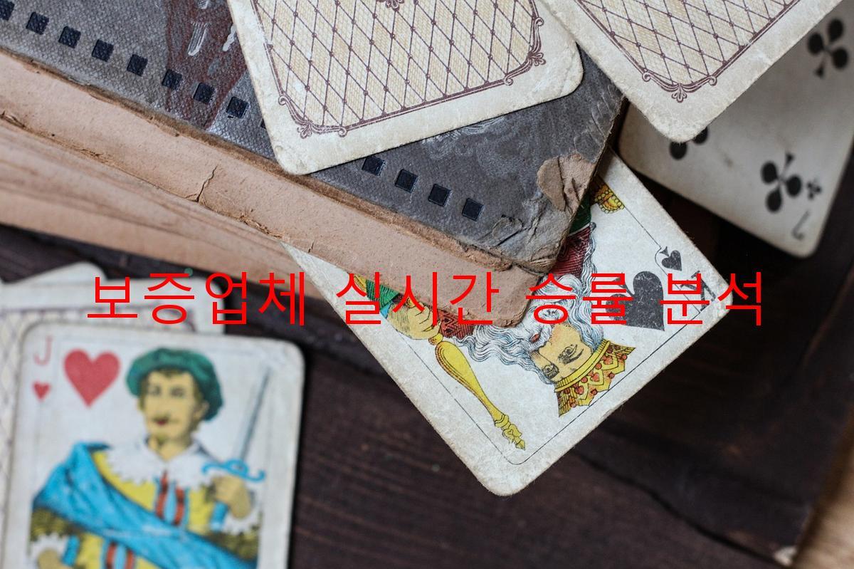 보증업체 실시간 승률 분석