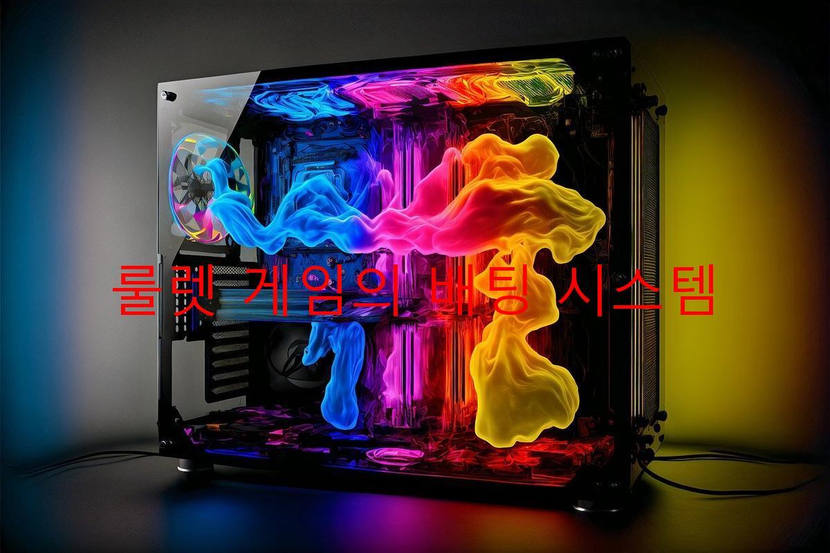 룰렛 게임의 배팅 시스템