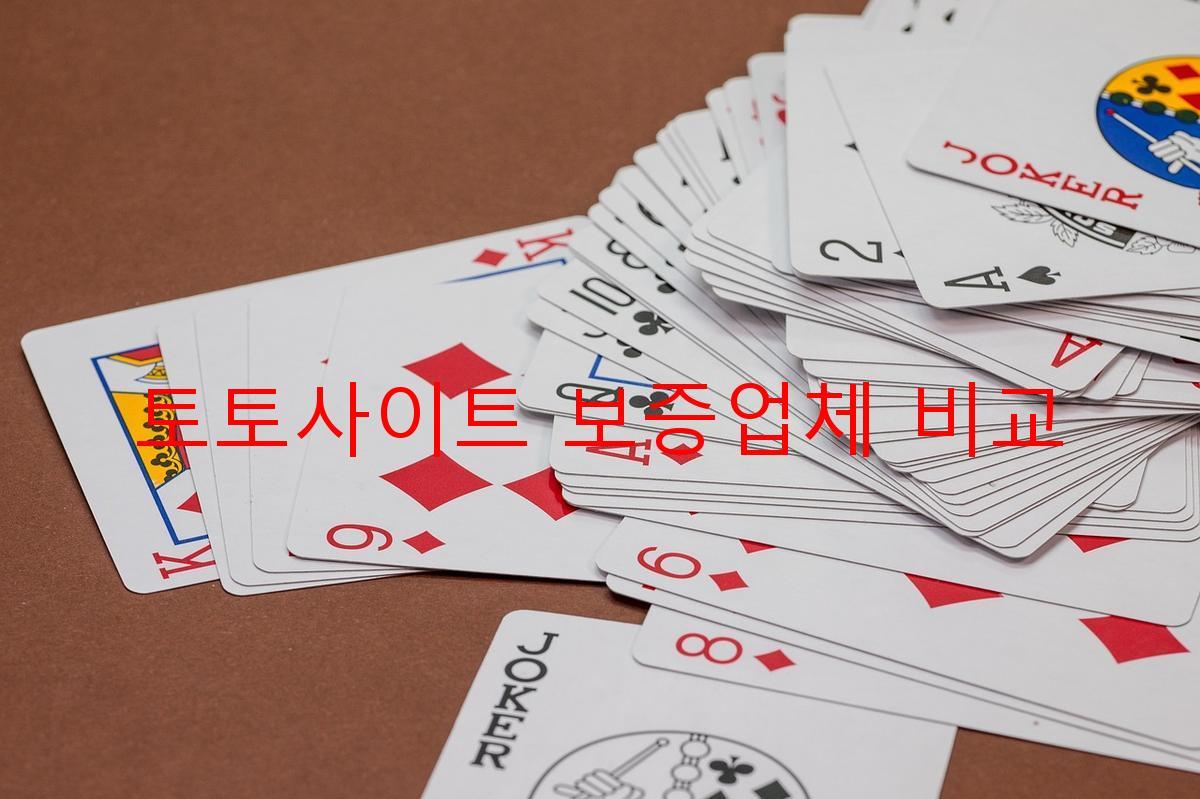 토토사이트 보증업체 비교