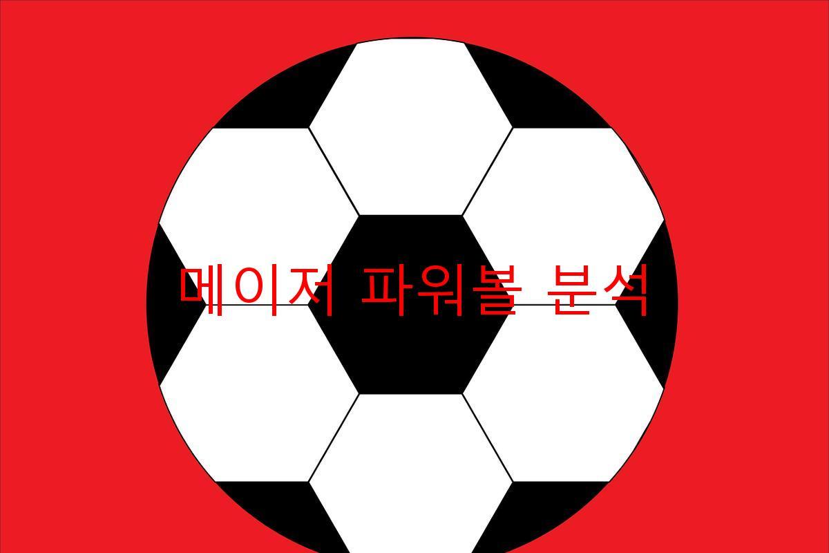 메이저 파워볼 분석