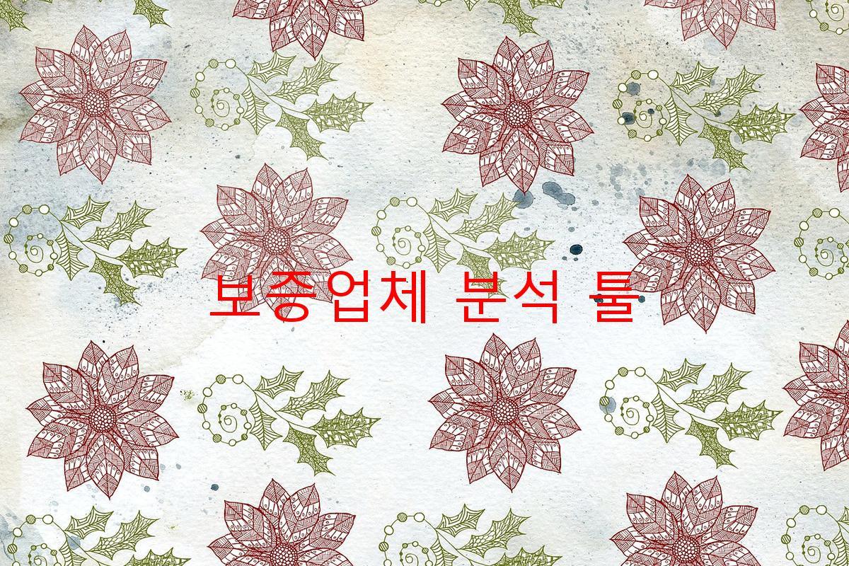 보증업체 분석 툴