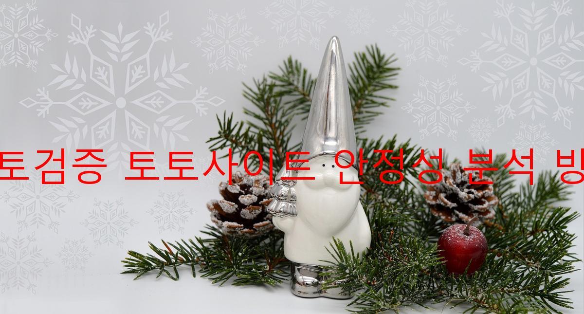 토토검증 토토사이트 안정성 분석 방법