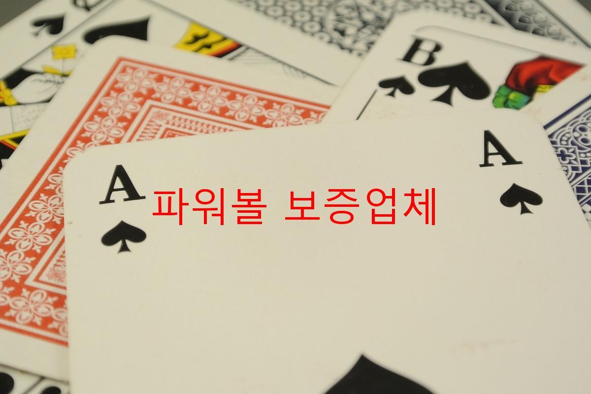 파워볼 보증업체