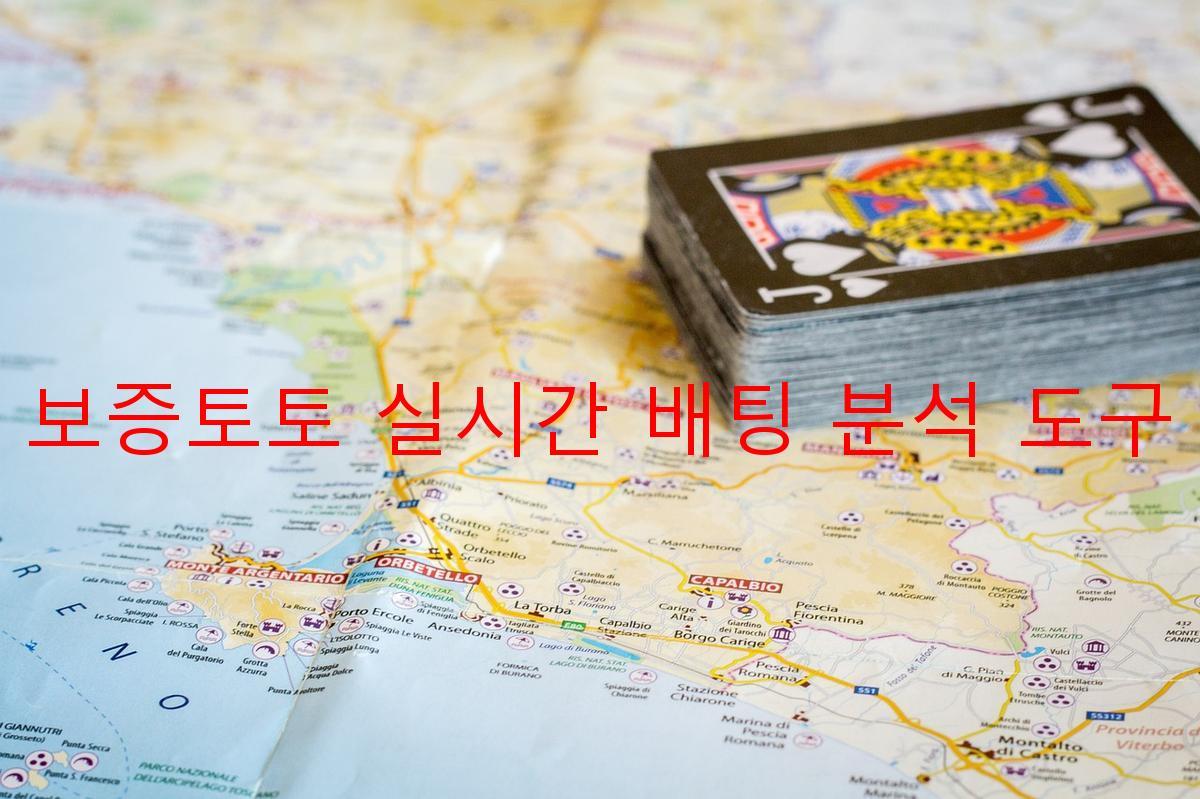 보증토토 실시간 배팅 분석 도구