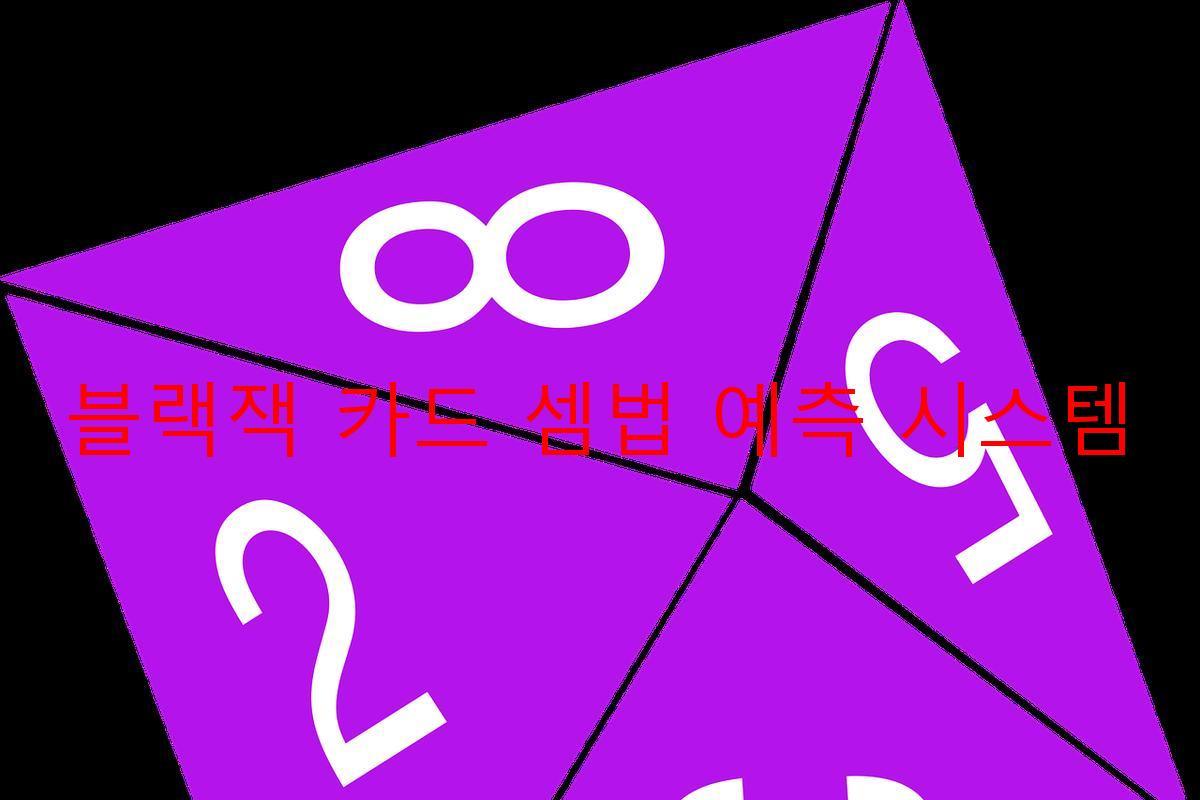 블랙잭 카드 셈법 예측 시스템