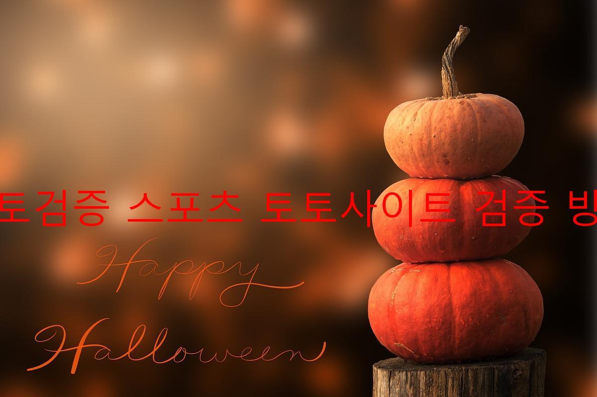 토토검증 스포츠 토토사이트 검증 방법