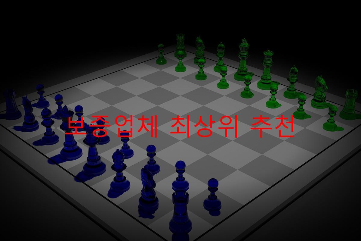 보증업체 최상위 추천