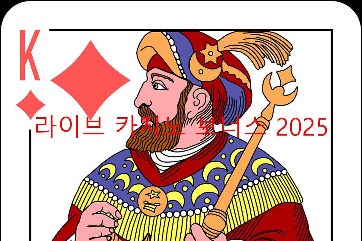 라이브 카지노 보너스 2025