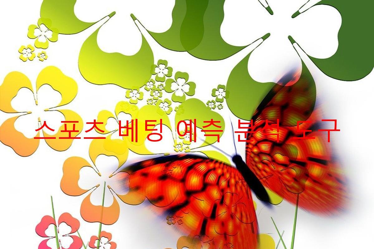 스포츠 베팅 예측 분석 도구