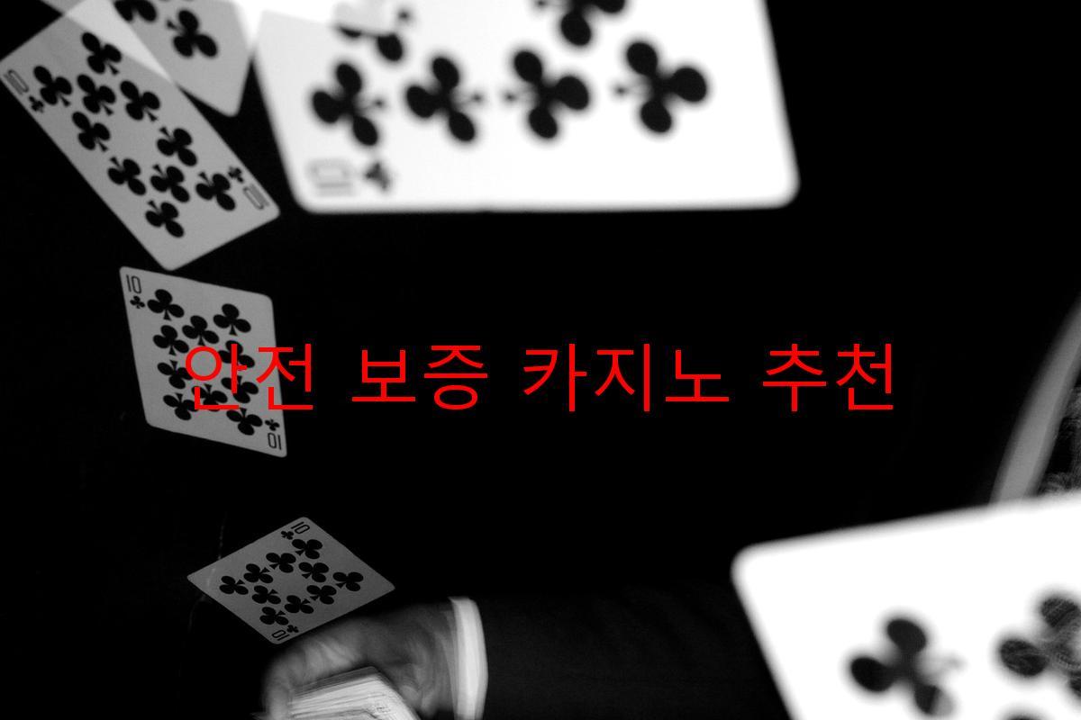 안전 보증 카지노 추천