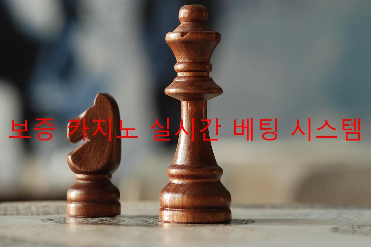 보증 카지노 실시간 베팅 시스템