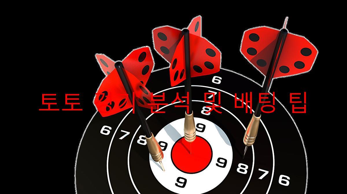 토토 경기 분석 및 배팅 팁
