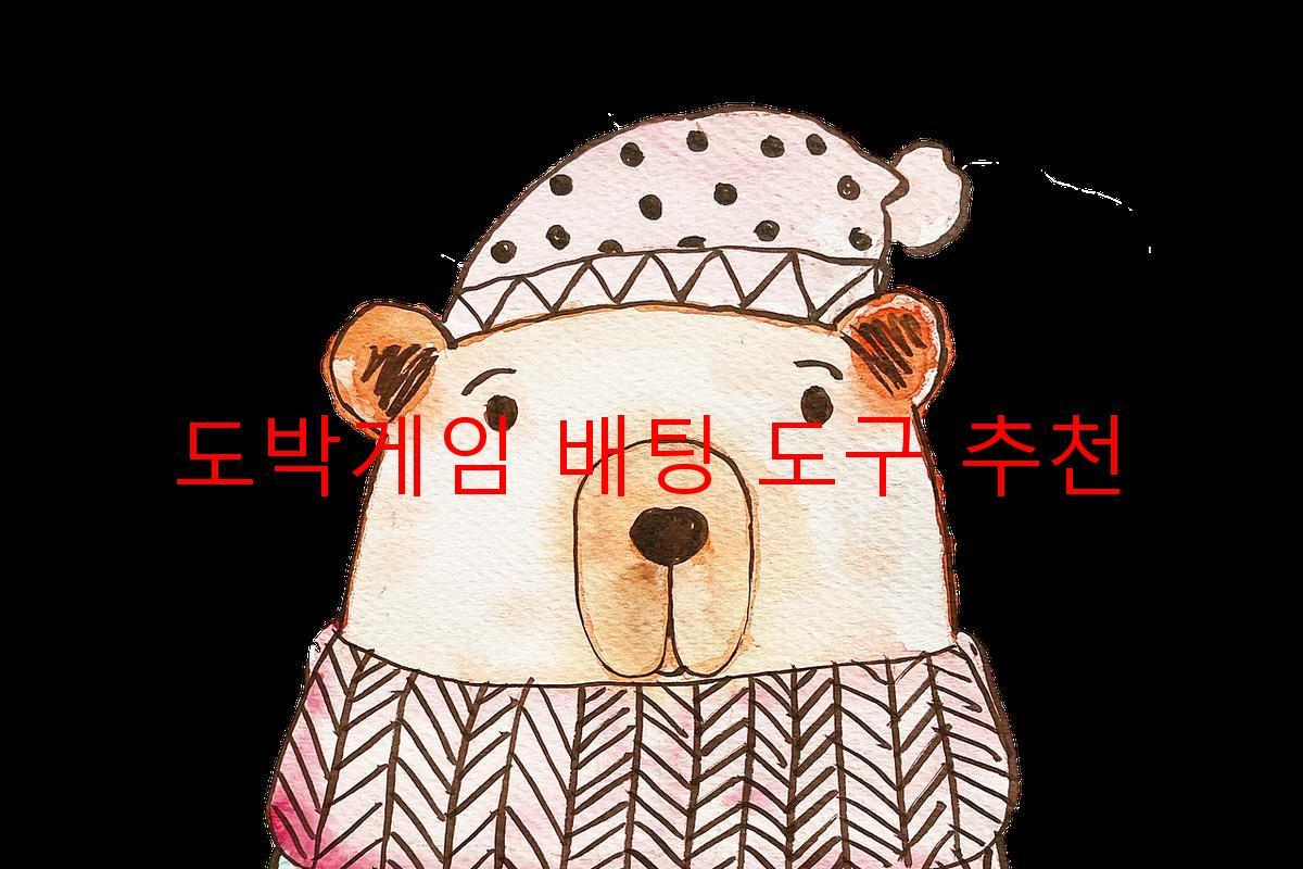 도박게임 배팅 도구 추천