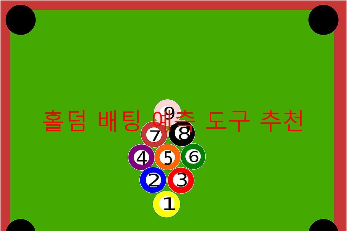 홀덤 배팅 예측 도구 추천