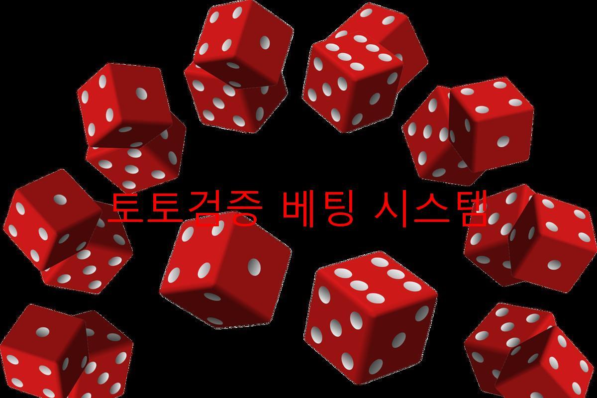 토토검증 베팅 시스템