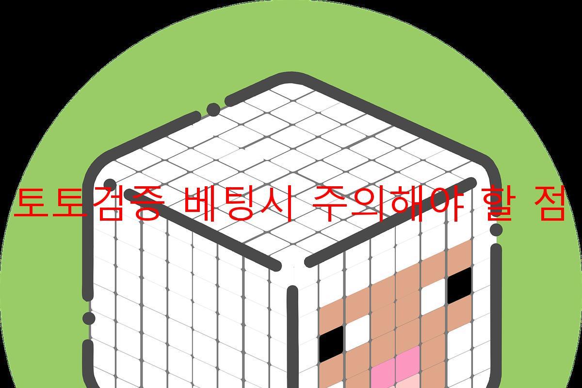 토토검증 베팅시 주의해야 할 점