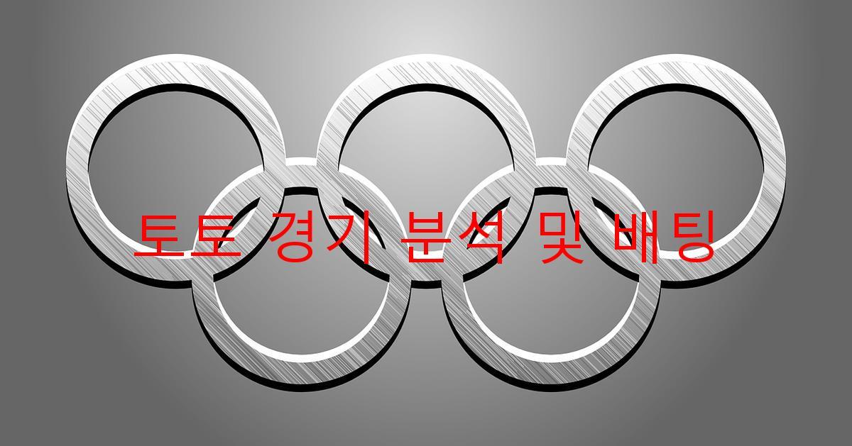 토토 경기 분석 및 배팅